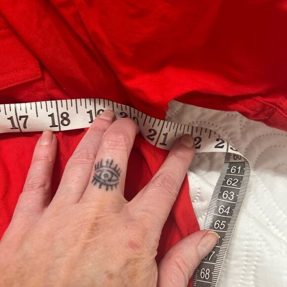 Vintage Women LizWear Button Down
Red Shirt NWT Large headstock pockets - Picture 13 of 14